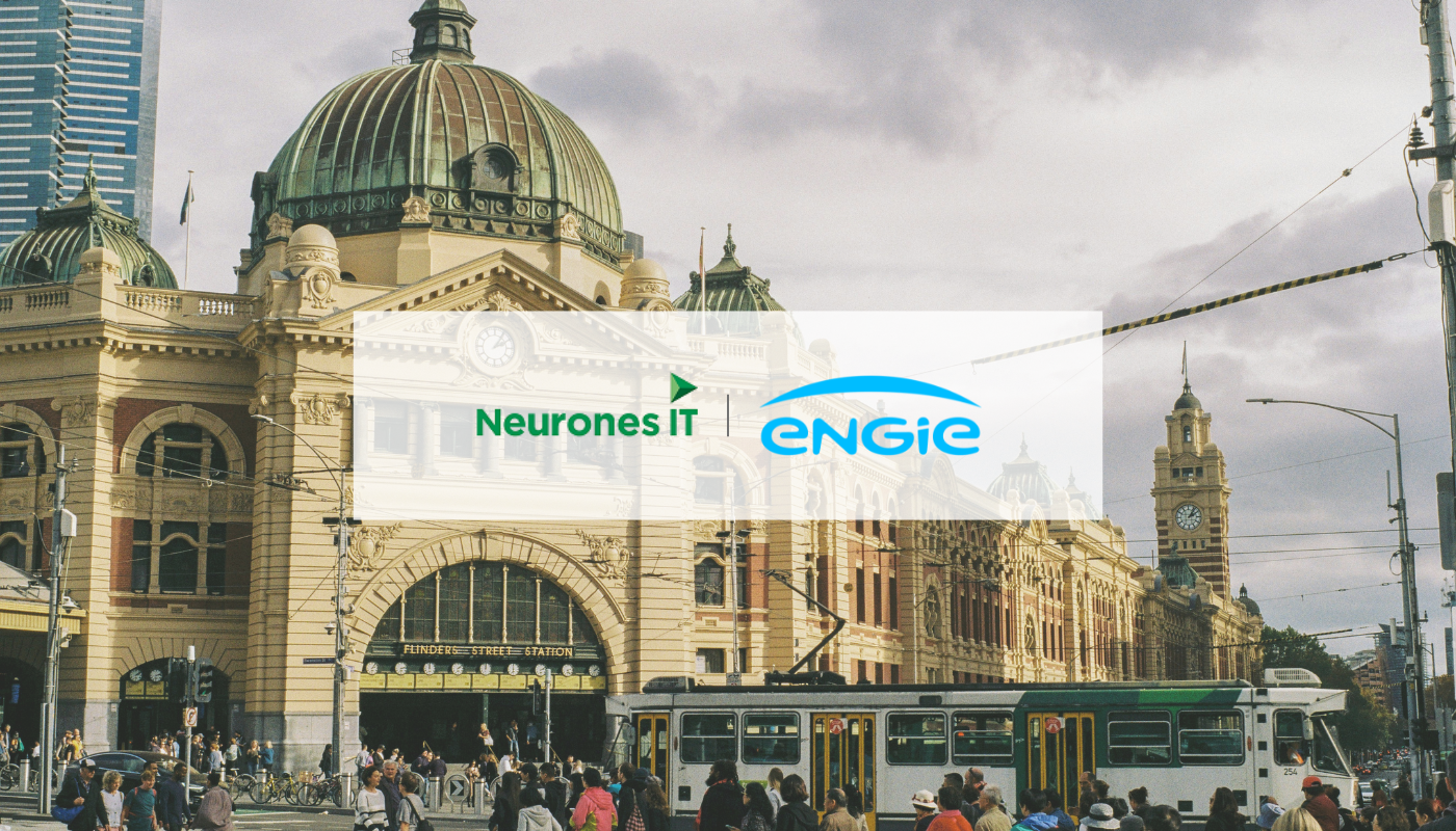 Neurones IT Asia launches operations in Melbourne with ENGIE, showing Flinders Street Station